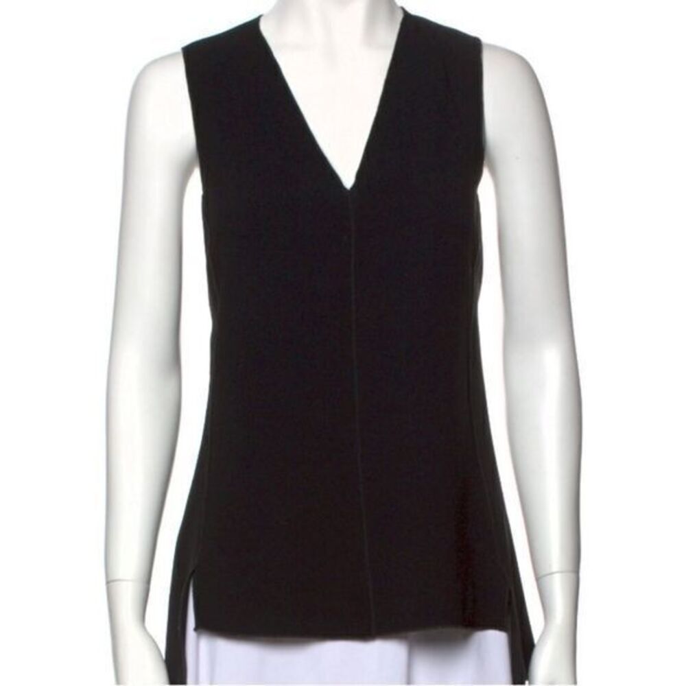 Rag and Bone black open back top